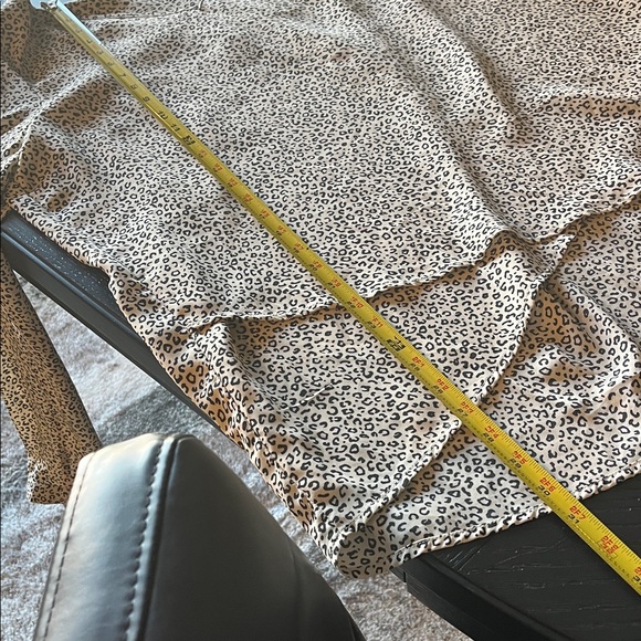 Chelsea & Theodore Black and Cream Speckled Blouse lagenlook, work or office. - Picture 13 of 13